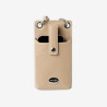 Mac Douglas - Petit sac porte-téléphone cuir sable