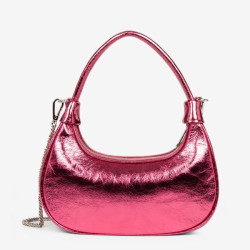 Lancaster - Mini sac hobo Aura Rosé