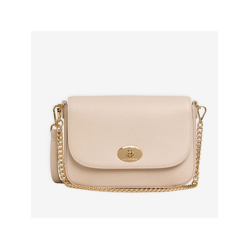 Mac Douglas - Petit sac rabat cuir Cancun Alba S Perle