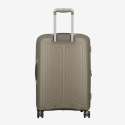 Jump - Valise rigide extensible Evae M Champagne