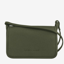 Petit sac cuir femme à rabat Le Foulonné - Longchamp