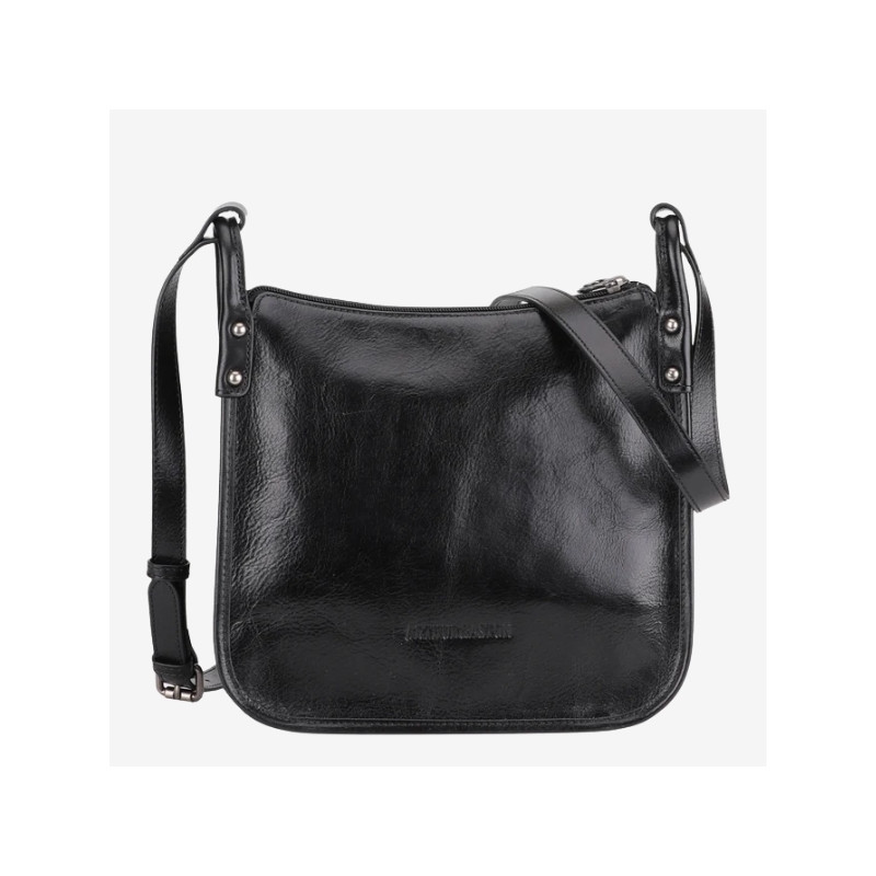 Sac cuir femme porté travers Edith M – Arthur & Aston