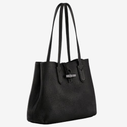 Longchamp - Sac Porté Epaule Roseau Essential Noir