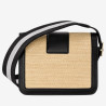 Longchamp - Sac Femme Bandoulière Boxtrot Paille