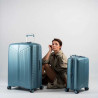 Jump - Valise cabine moyenne Evae Bleu
