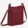 Longchamp - Le Foulonné Sac porté travers zippé L Rouge