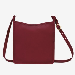 Longchamp - Le Foulonné Sac porté travers zippé L Rouge