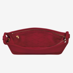 Longchamp - Le Foulonné Sac porté travers zippé L Rouge