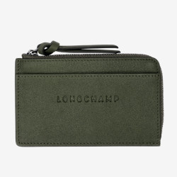 Longchamp - Petit Porte-monnaie 3D pour femme en cuir