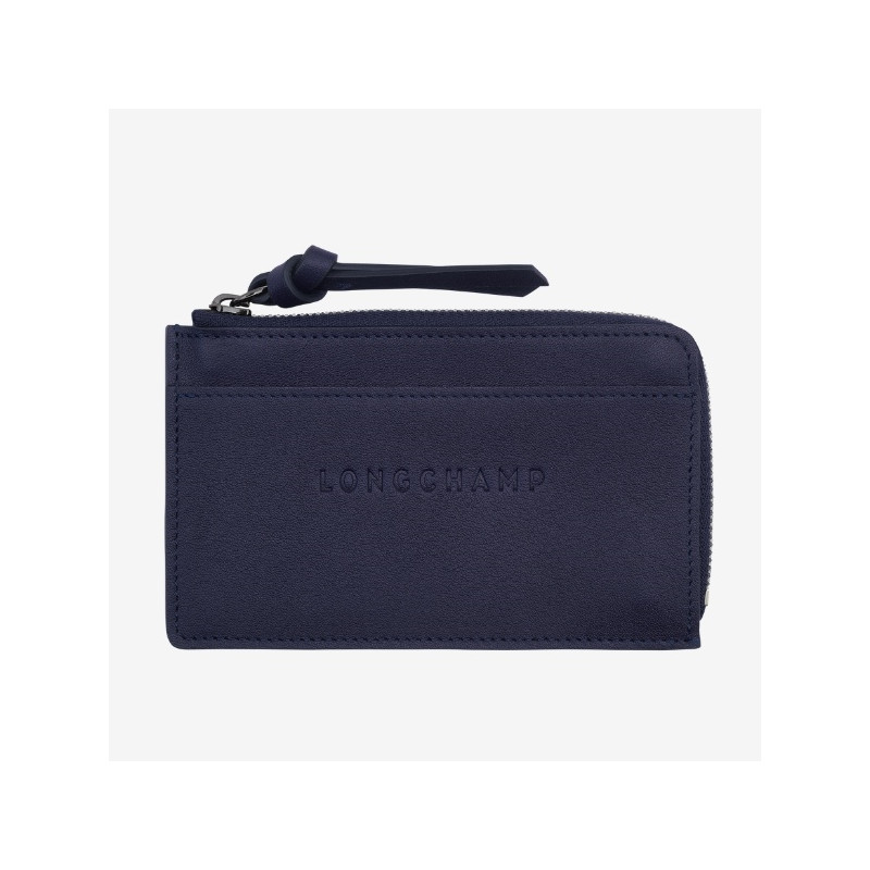 Longchamp - Petit Porte-monnaie 3D pour femme en cuir