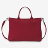 Longchamp- Porte document Foulonné en cuir