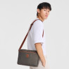Longchamp - Porte-documents Homme cuir Porté Travers Boxford M