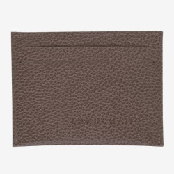 Longchamp - Porte-cartes plat Le Foulonne Taupe