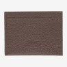 Longchamp - Porte-cartes plat Le Foulonne Taupe