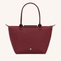 Longchamp - Sac Cabas M porté épaule Le Pliage Green