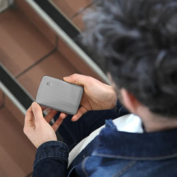 Ogön - Porte Cartes Smart Case Oslo SV2 Stone Grey
