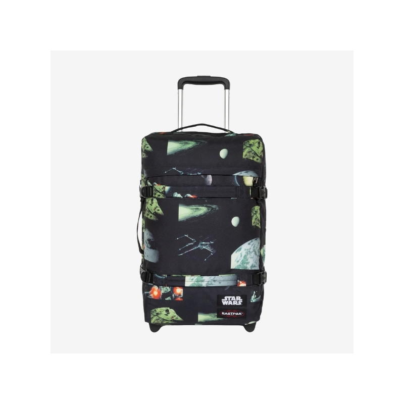 Eastpak - Petite Valise Cabine Souple Transit'r S + Luxe Galaxy Black