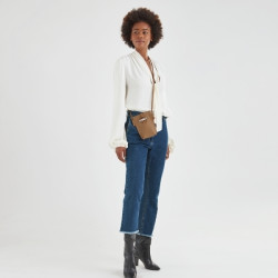Longchamp - Pochette téléphone avec cordon Le Roseau