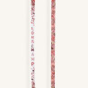 Bandeau de soie à fleurs Longchamp 120cm x 50cm