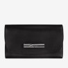 Longchamp - Portefeuille cuir femme Roseau Box
