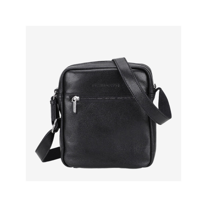 Arthur et Aston - Sac bandoulière homme Dorian L cognac