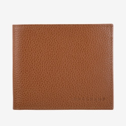 Longchamp - Porte-cartes en cuir Le Foulonné