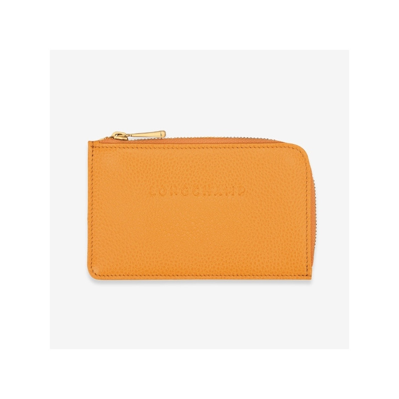 Longchamp – Porte-cartes en cuir pour femme Le Foulonné