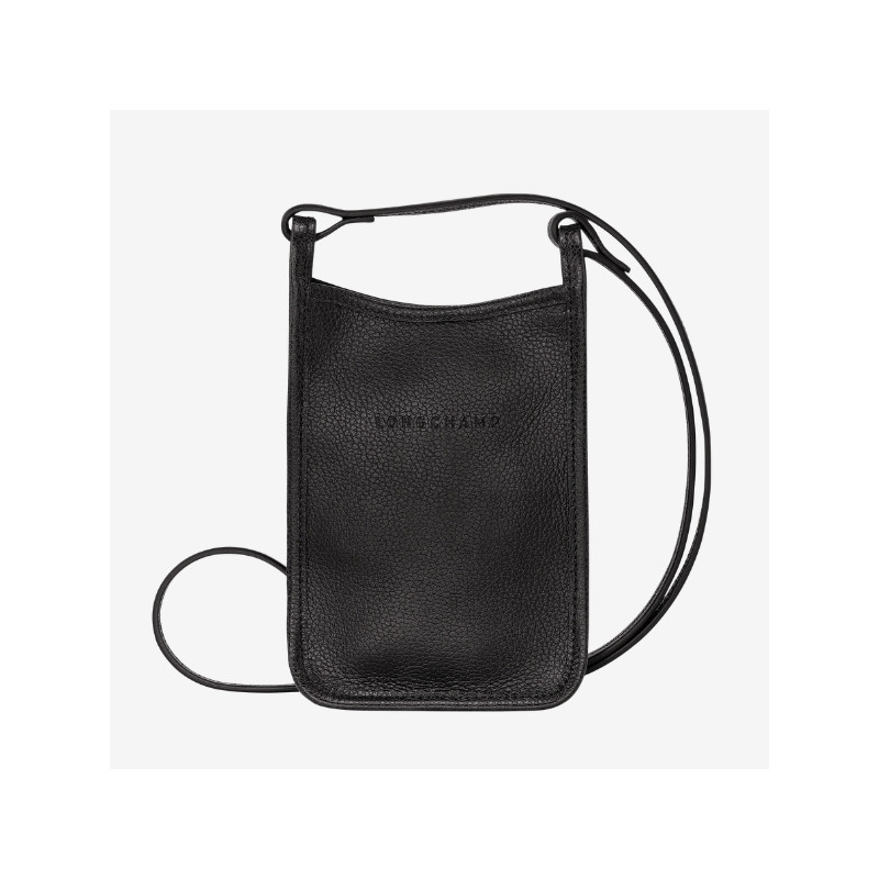Longchamp – Porte téléphone étui Le Roseau en cuir