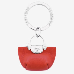 Longchamp - Porte-Clés Le Pliage Cuir Orange