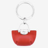 Longchamp - Porte-Clés Le Pliage Cuir Orange