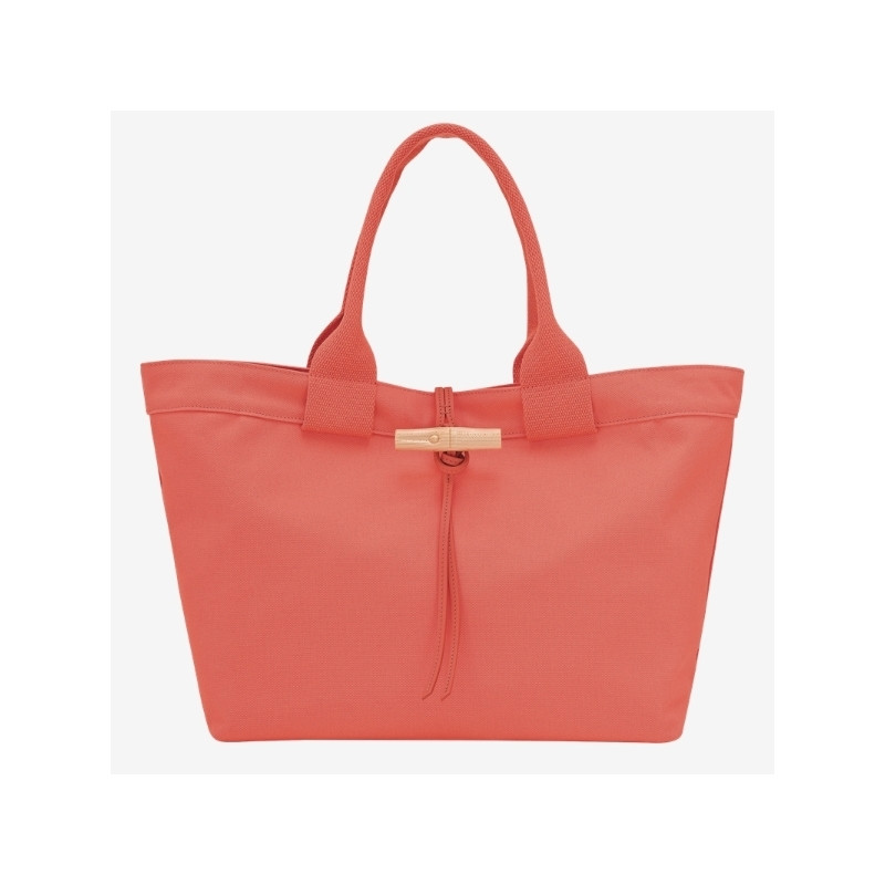 Longchamp - Sac cabas toile Le Roseau