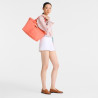 Longchamp - Sac cabas toile Le Roseau