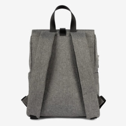 Lancaster - Sac à dos à rabat clippé Smart gris