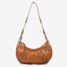 Lancaster - Sac demi lune froissé Retro et glam