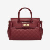 Mac Douglas - Petit sac à main Pyla2 Milo carmin matelassé