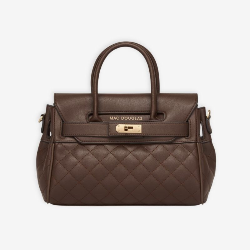 Mac Douglas - Petit sac à main Pyla2 Milo moka matelassé