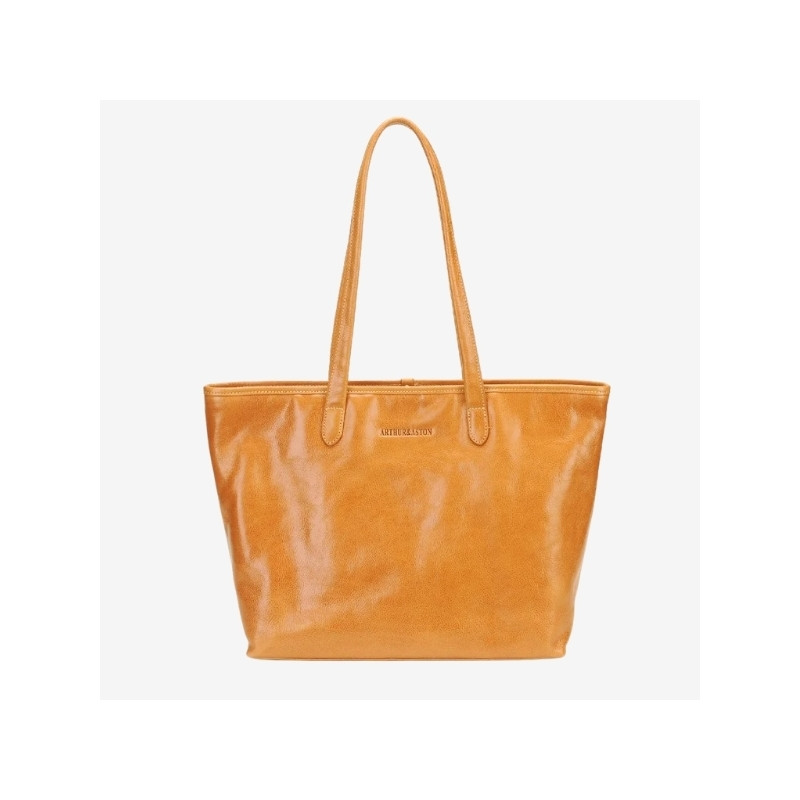 Arthur & Aston - Sac cabas Moyen Edith noir