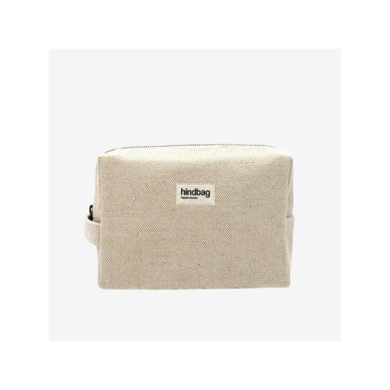 Hindbag – Trousse de toilette Léon en coton bio