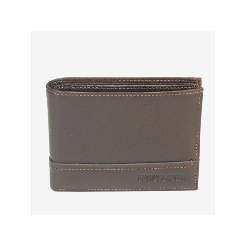 Arthur & Aston - Portefeuille Italien cuir lisse Paul