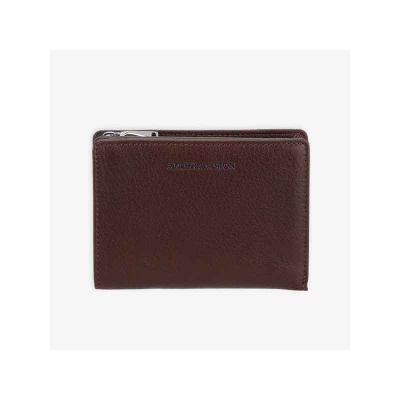 arthur et aston – portefeuille pression  ange en cuir
