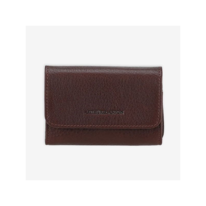 Arthur & Aston - Petit porte-monnaie pression Ange cuir