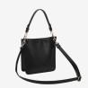 Petit sac porté épaule tresse noir Kentucky Fantasia XS - Mac Douglas