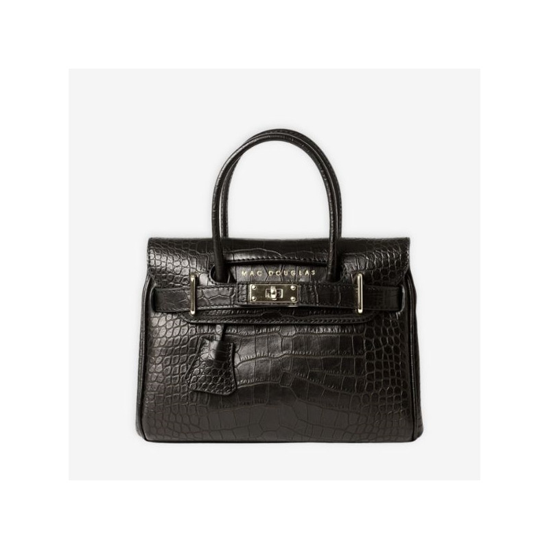 Mac Douglas - Mini sac porté main façon croco