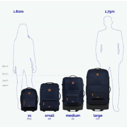 Petite valise souple Softsuitcase par Cabaïa | Gandy.fr