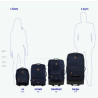 Petite valise souple Softsuitcase par Cabaïa | Gandy.fr