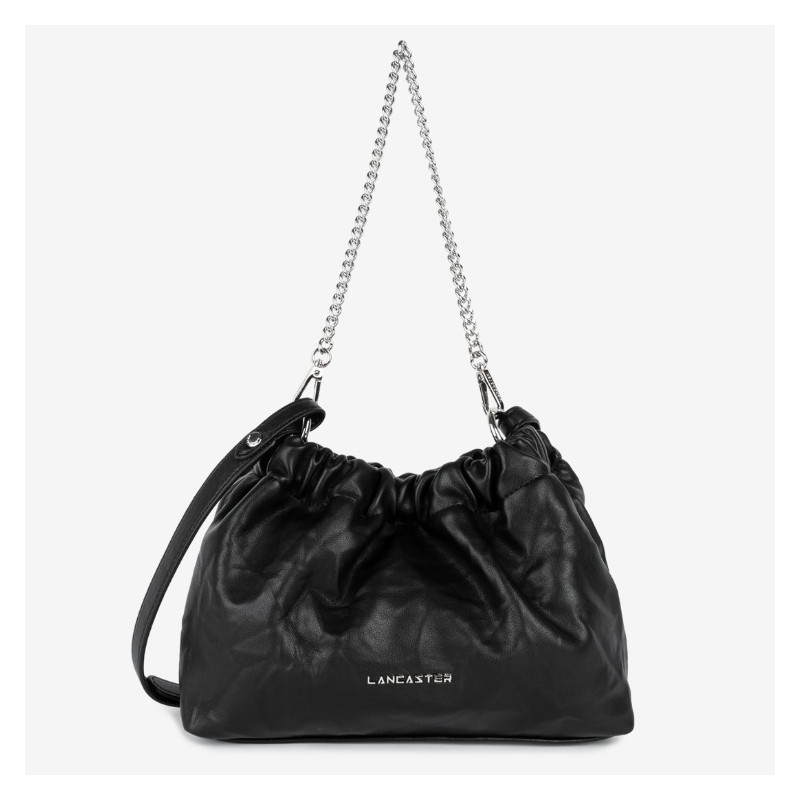 Sac trotteur à bandoulière Froissé de Lancaster | Gandy.fr