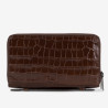 Lancaster Paris - Compagnon Croco Double Zip