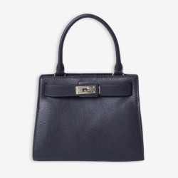 Mac Douglas - Sac porté main cuir grainé Temple Rhodes