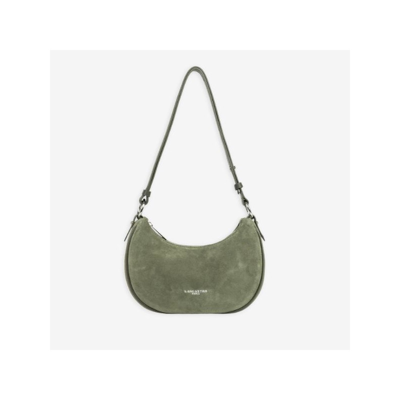 Lancaster - Petit sac besace velours Suède