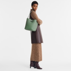 Longchamp - Sac porté épaule roseau M